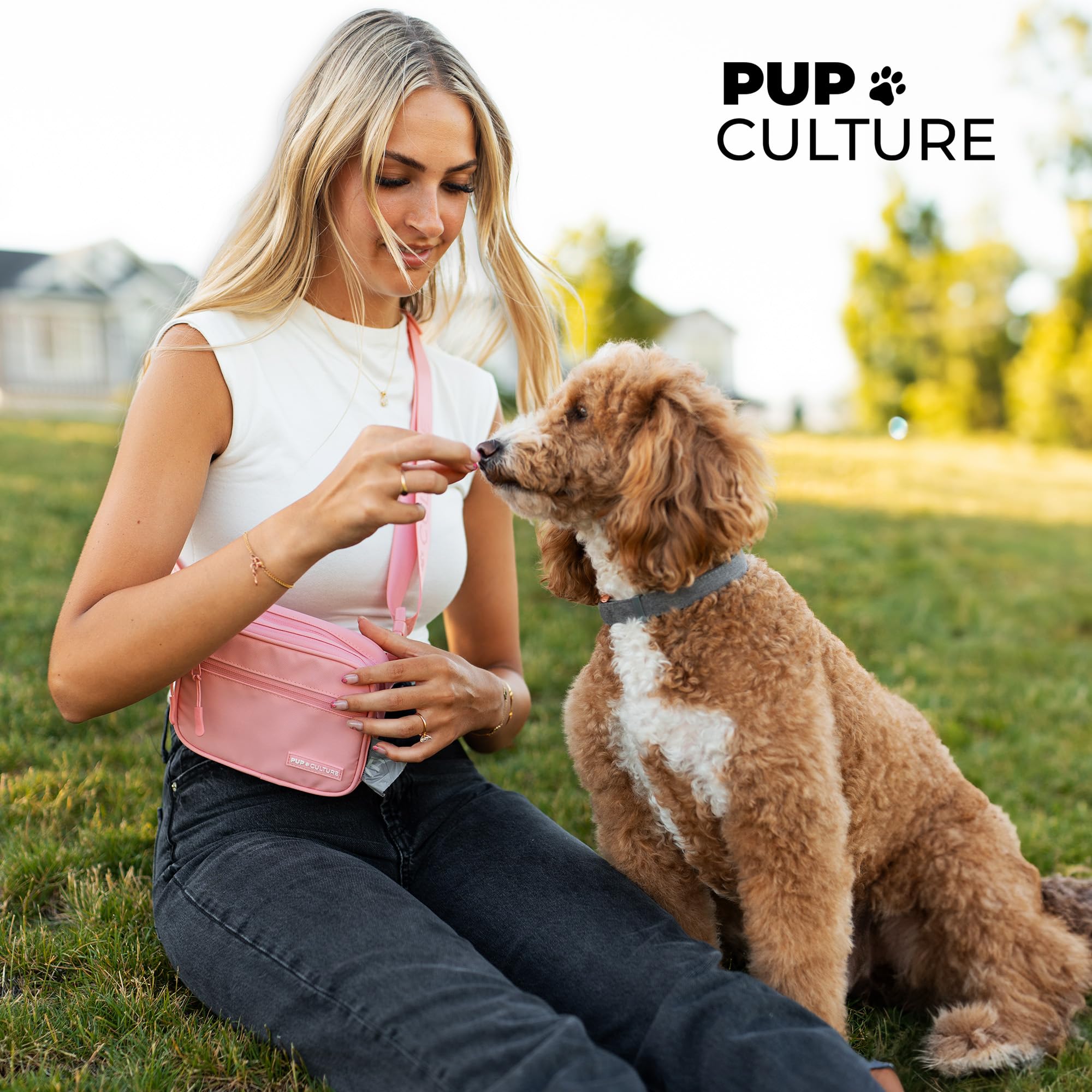 Pup Culture chic dog walking bag pairs style with practicality