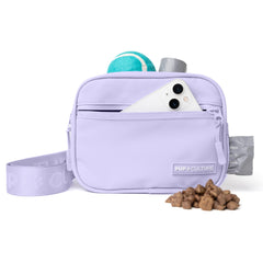 Pup Culture dog treat pouch crossbody for easy training on walks.