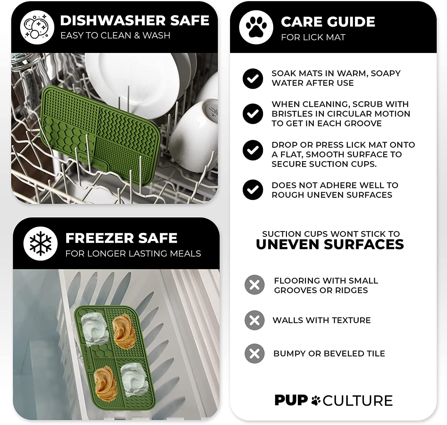 Pup Culture grooming distraction tool aids bath time routines.