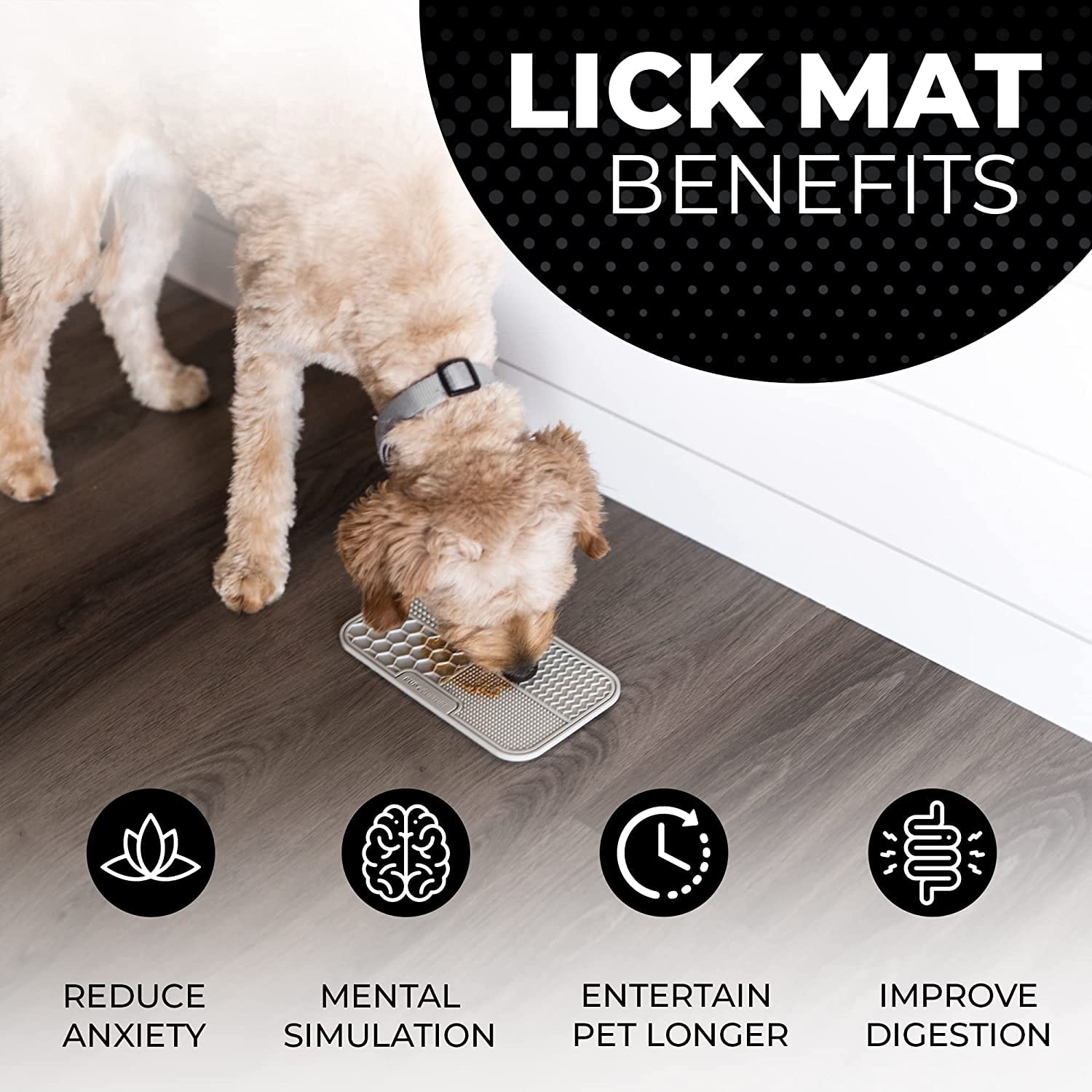 Pup Culture slow-feeding mat use shows extended meal times and portion control.