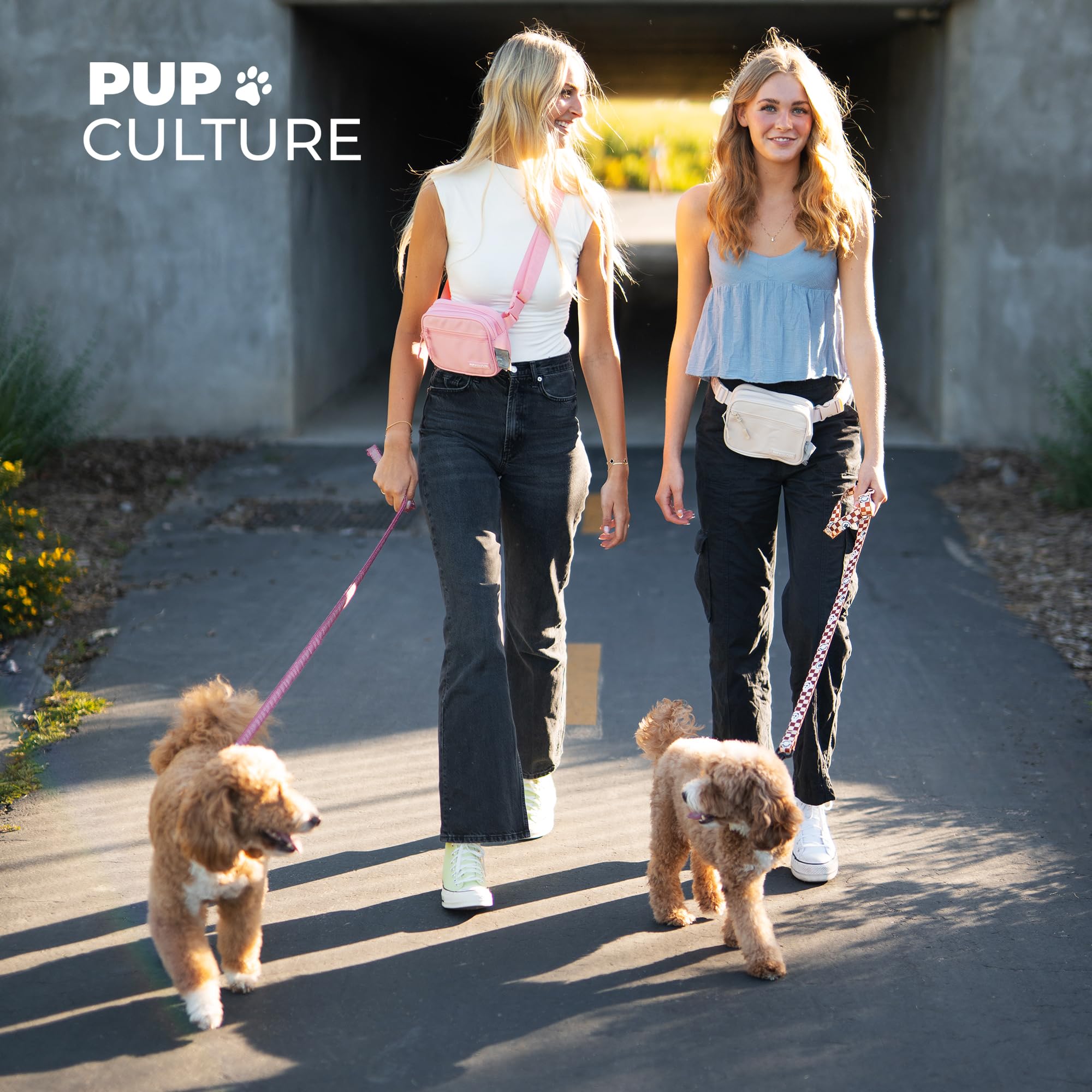Pup Culture training-friendly bag supports daily walking routines