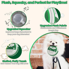 PUP6 Pupper Decky compact size is easy to carry for on the go play.