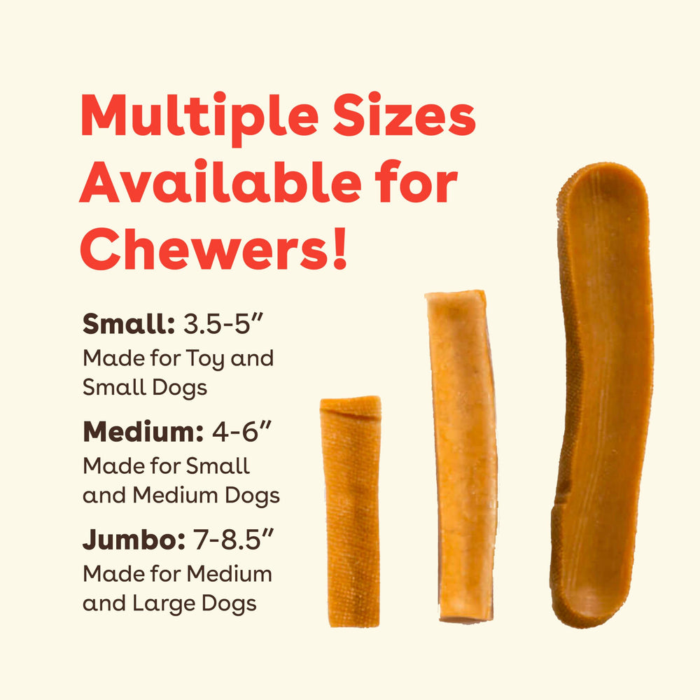 Pupford Yak Cheese Chews: aroma natural que invita a masticar
