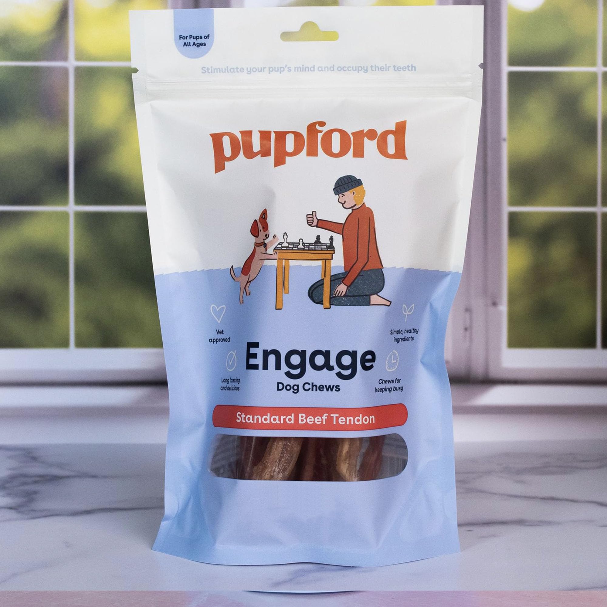 Pupford juego y entrenamiento: recompensa sabrosa para sesiones de adiestramiento.
