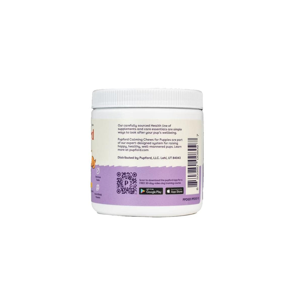 Pupford Calm USA-made seal indicating vet-approved quality