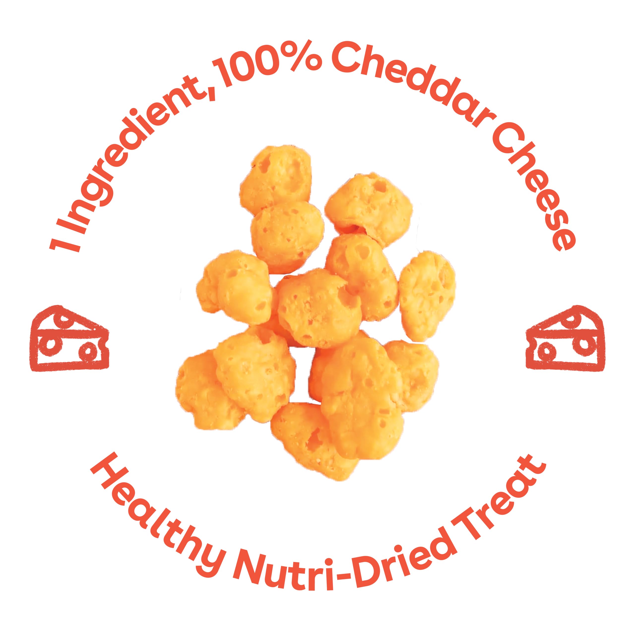 Pupford Cheese Crunchies bag back lists nutrition and ingredients for healthy snacking.