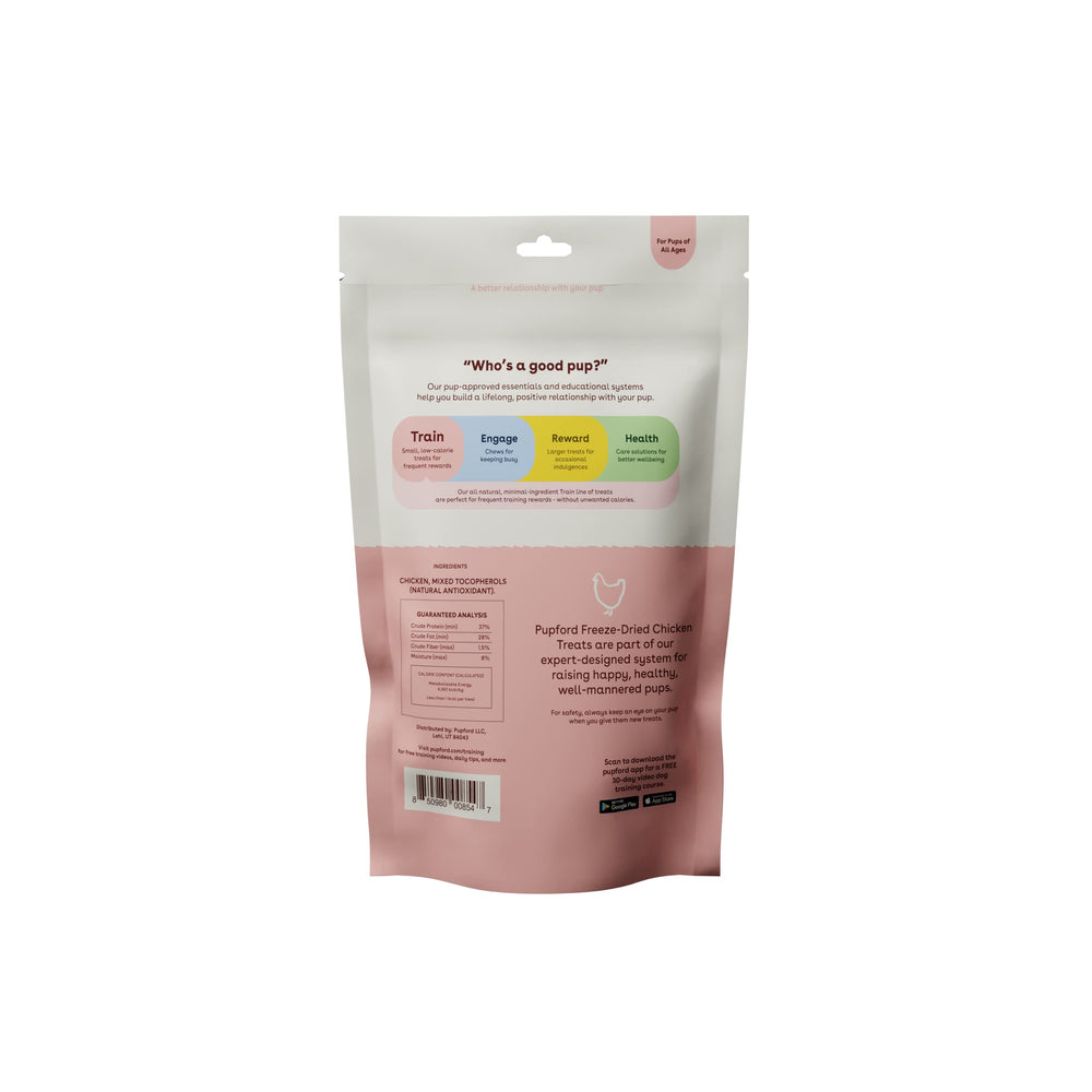 Pupford meat bundle training-on-the-go image features lightweight treats ready for on-the-go rewards