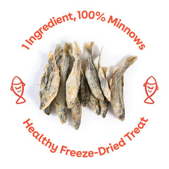 Pupford Minnows portion-control pieces for easy, adjustable training portions.