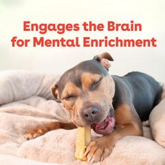 Pupford Yak Cheese Chews long-lasting-bite provides extended chewing sessions.
