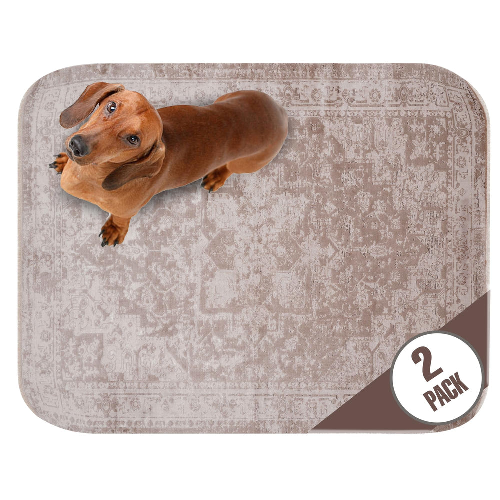 PUPIBOO absorption-500-washes pad offers long-lasting absorbency for busy housebreaking