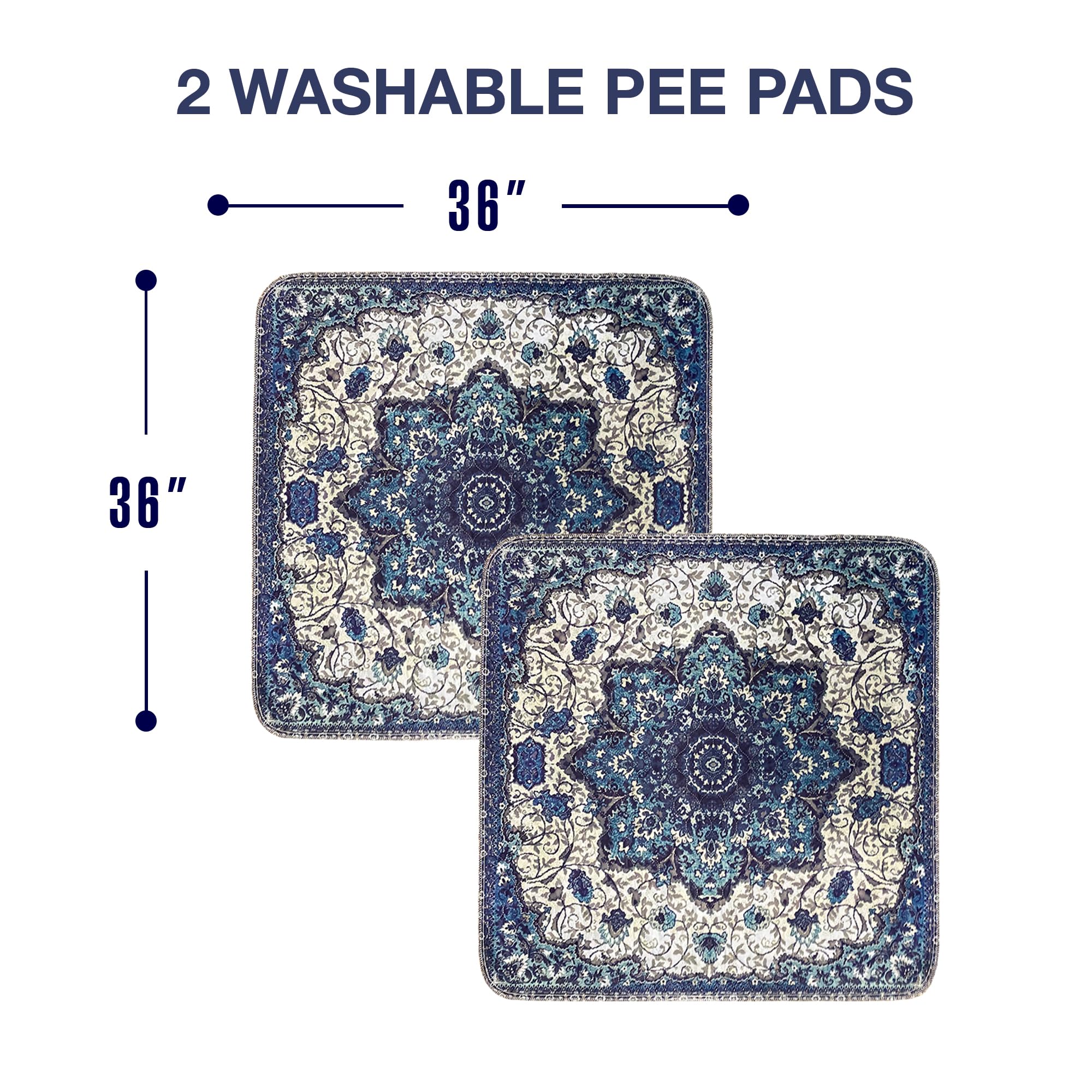 PUPIBOO pee pad in crates or travel setups for easy housebreaking.