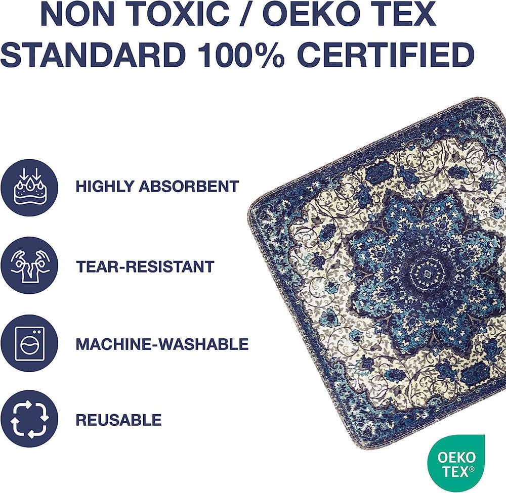 Pupiboo puppy-use pad suitable for housebreaking and quick cleanup