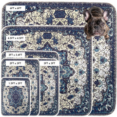 PUPIBOO washable pee pad with waterproof coating protects floors during use.