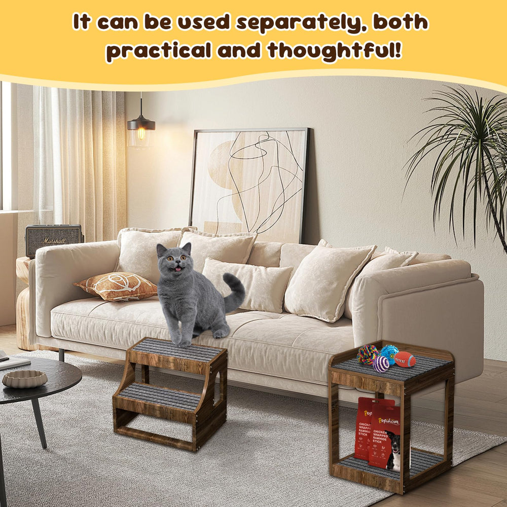 PUPIHOM smooth wood surfaces wipe clean for quick upkeep