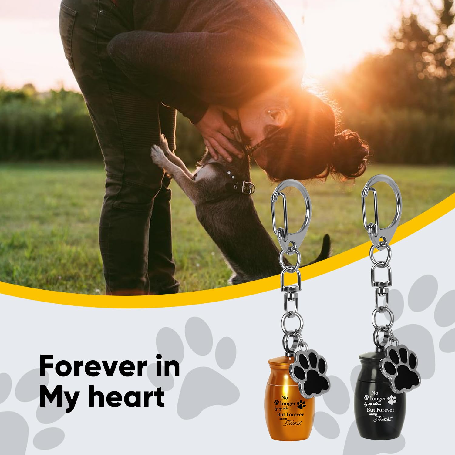 PUPIHOM thoughtful keepsake gift for friends grieving a pet