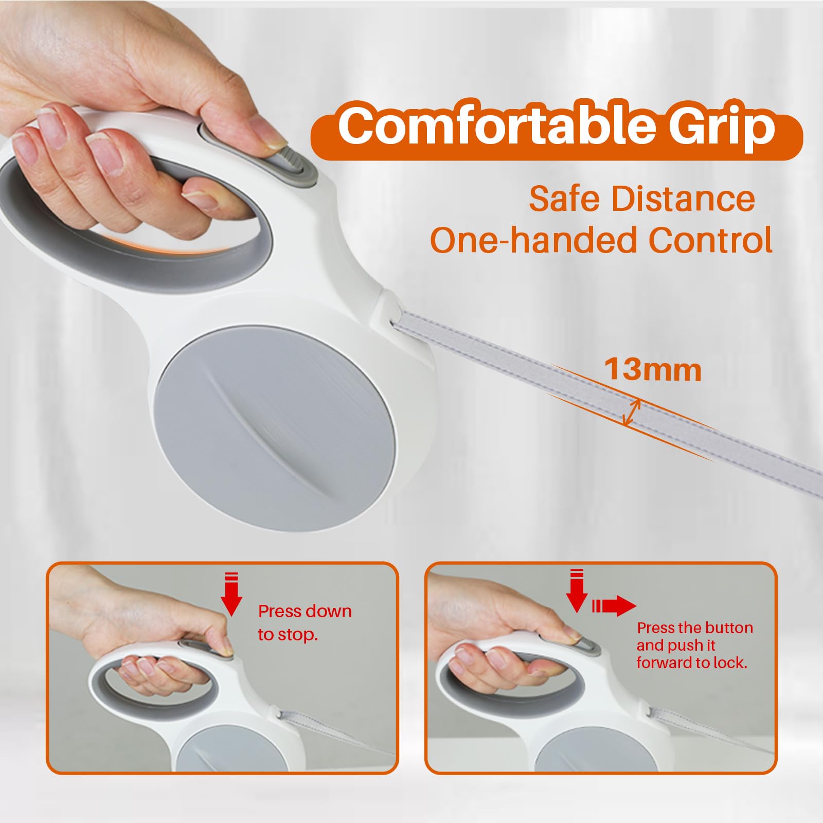 PUPIHOM smooth retraction enables easy length changes during active walking.