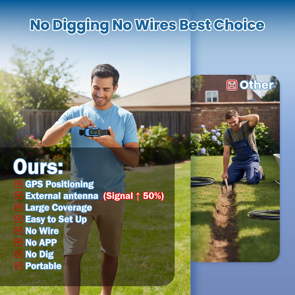 PUPKIDS GPS fence portable use on beach or camp shows versatile outdoor setup.