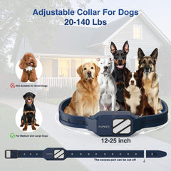 PUPKIDS long-range 4200ft remote collar for outdoor training.