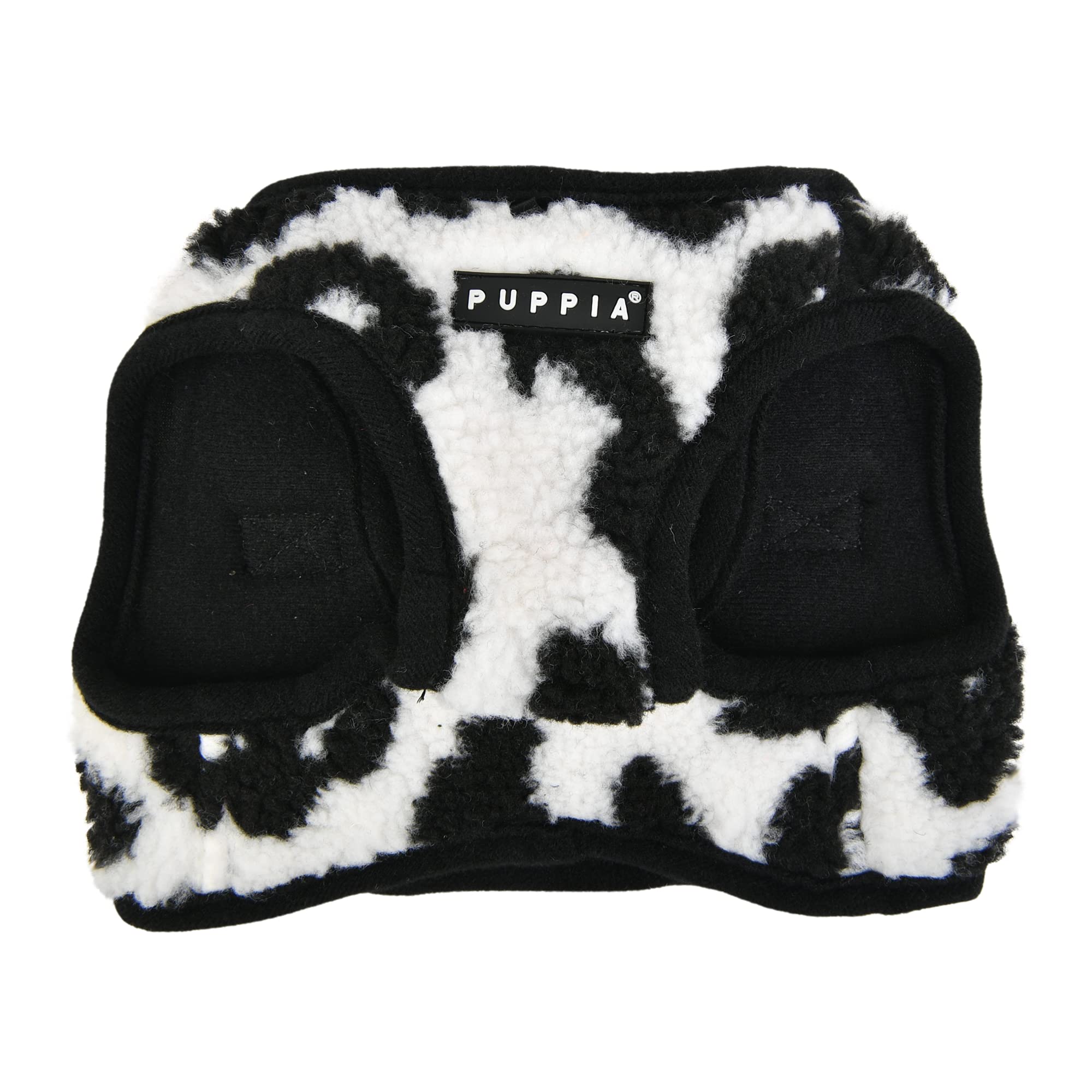 Puppia Serval Vest backside closure with hook-and-loop and buckle