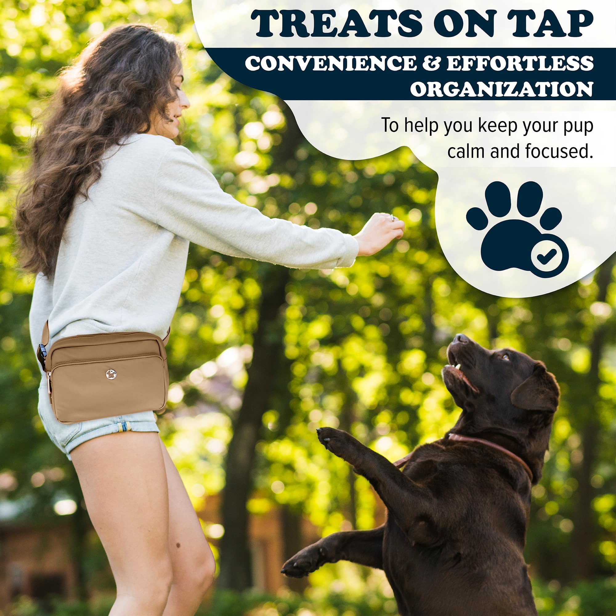 Puppington compostable poop bags with OK Compost Home certification for eco-friendly walks.