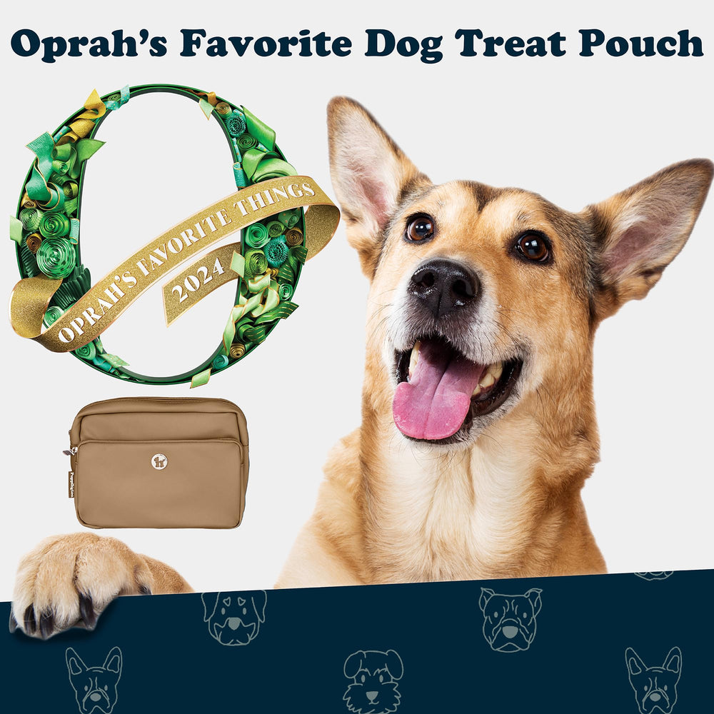 Puppington built-in poop bag dispenser keeps walks tidy and convenient.