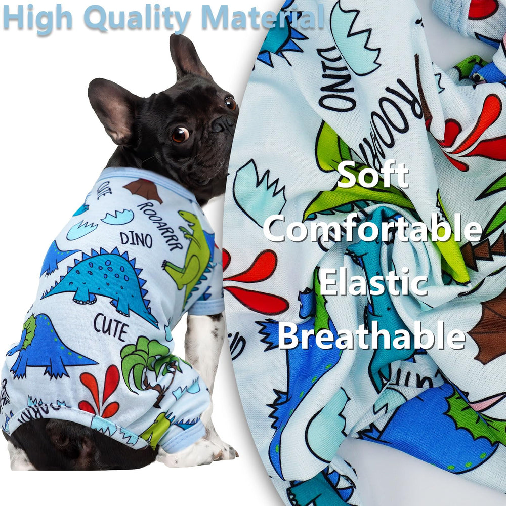 Puppishy Dog PJs pullover design enables effortless on/off and comfortable coverage.