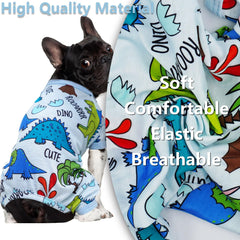 Puppishy Dog PJs pullover design enables effortless on/off and comfortable coverage.
