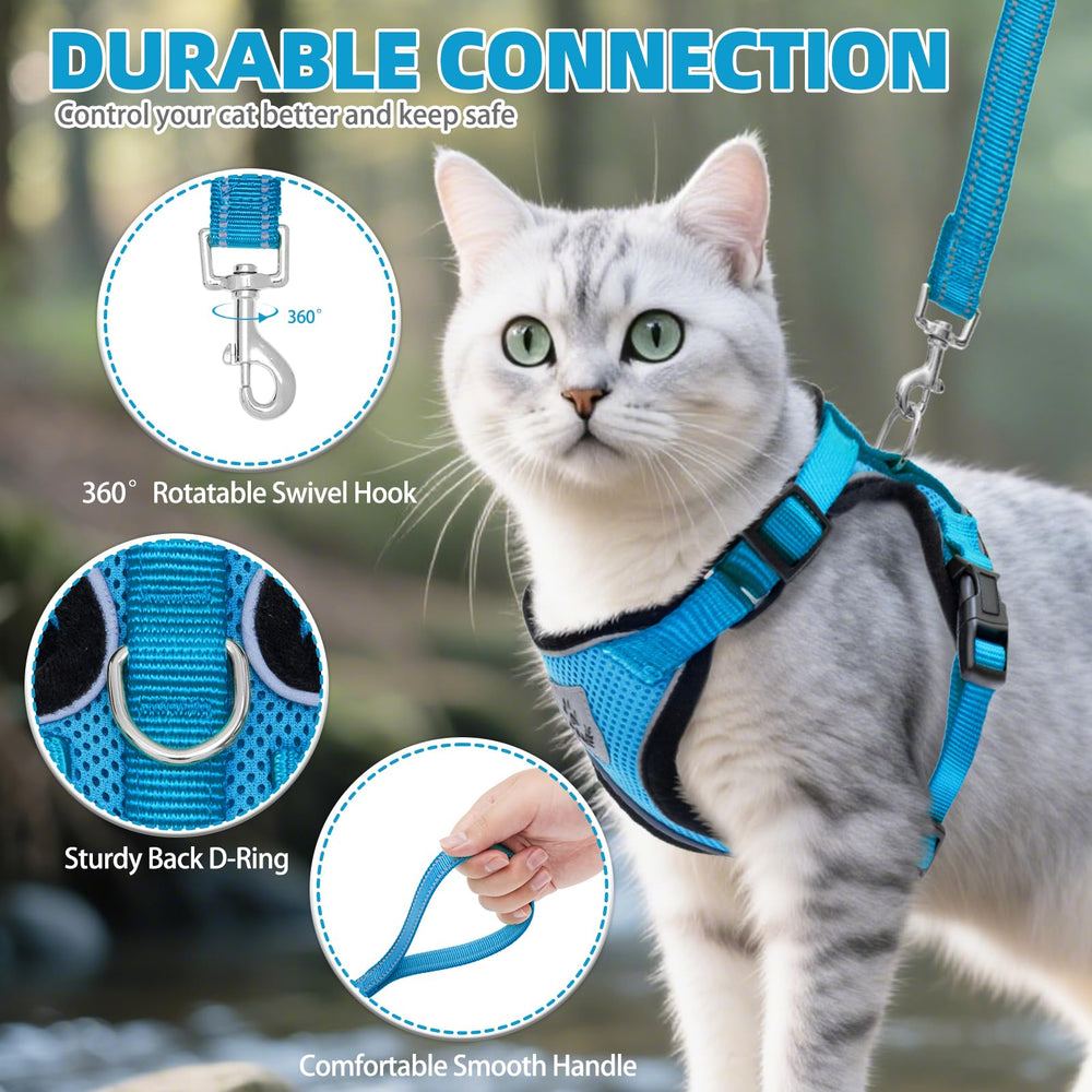 PUPTECK harness D-ring provides secure leash attachment for safe adventures.