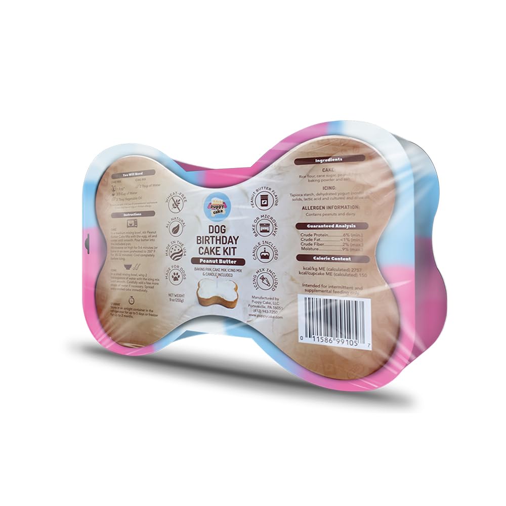Puppy Cake: paquete completo para celebrar con tu perro.