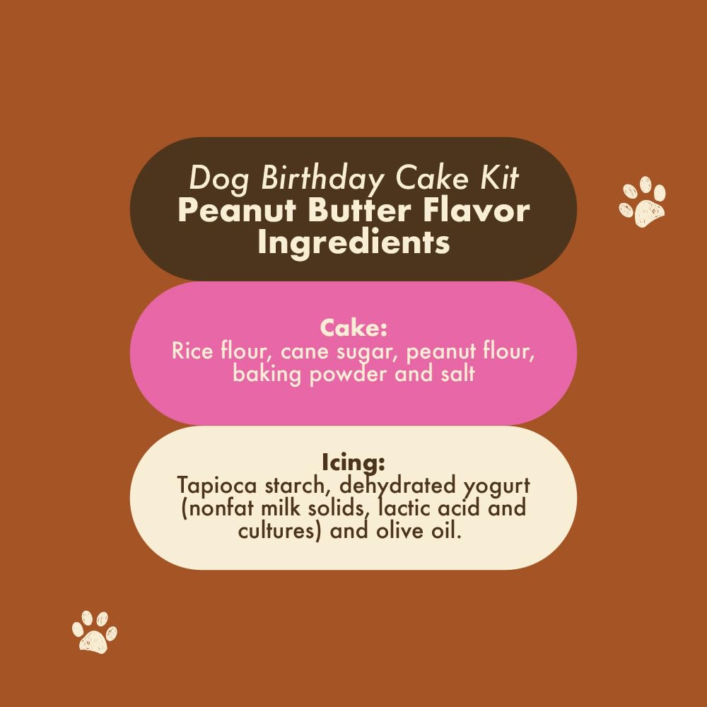 Puppy Cake: sartén de silicona con forma de hueso tricolor.