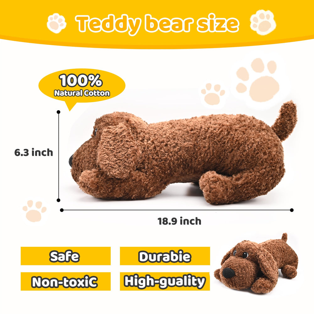 PUPPY KNOW heartbeat-toy-machine-washable ensures easy cleaning after lively playtime.