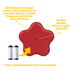 PUPPY KNOW heartbeat-toy-new-home transition helps puppies feel secure in new environments.