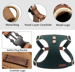 Puppytie no-pull harness escape-proof helps control pulling on daily strolls