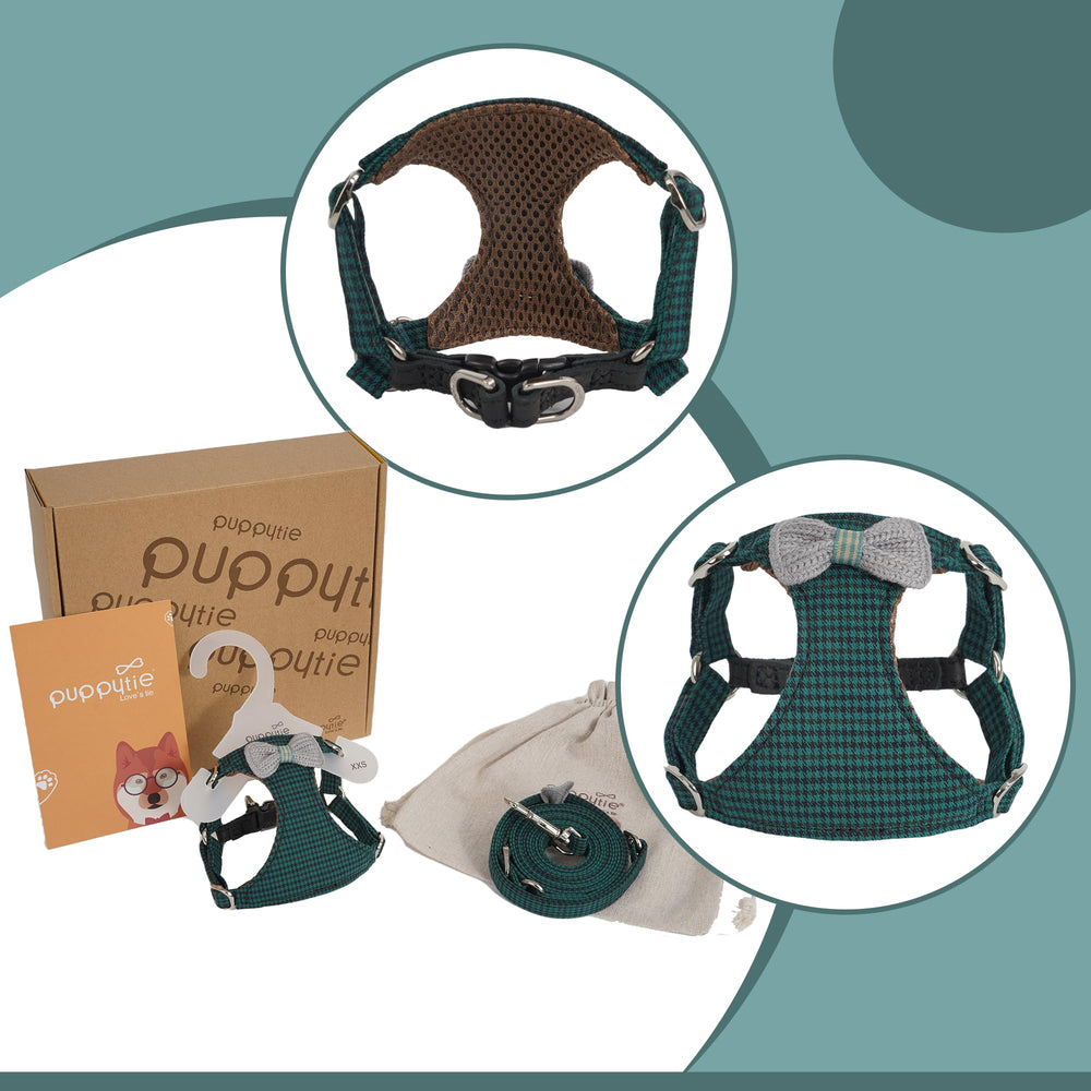 Puppytie No Pull Harness patented rounded buckle for safer adjustments