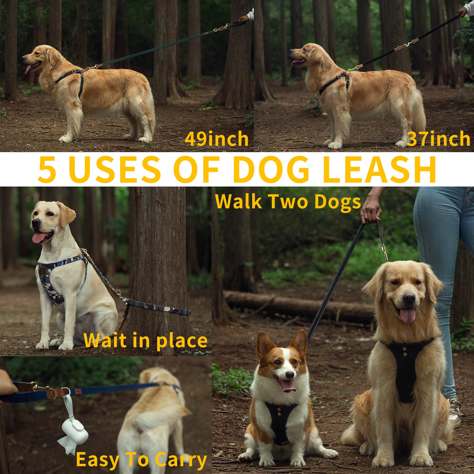 Puppytie packaging included harness and leash set