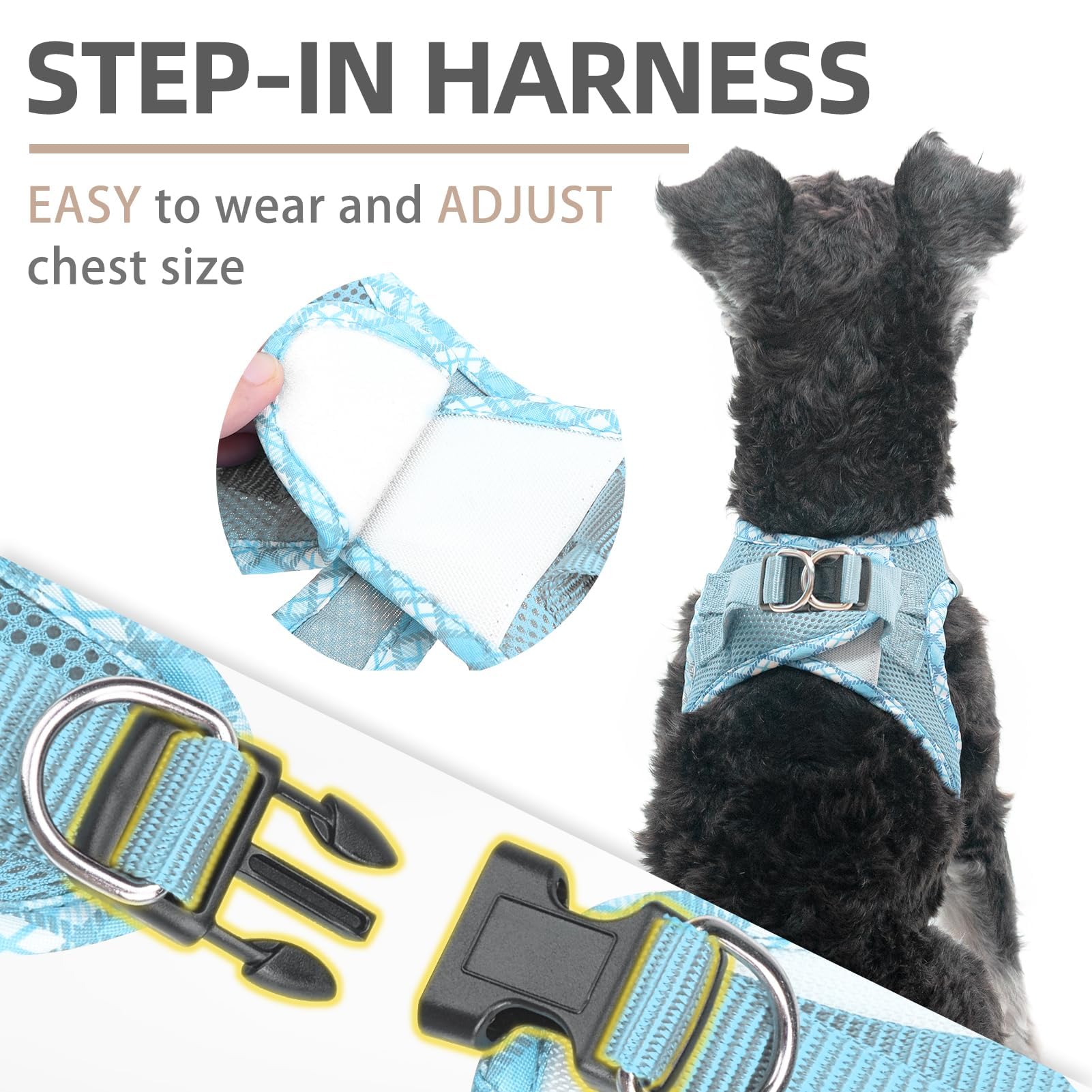 PUPTECK reflective night safety strips for safer evening walks.