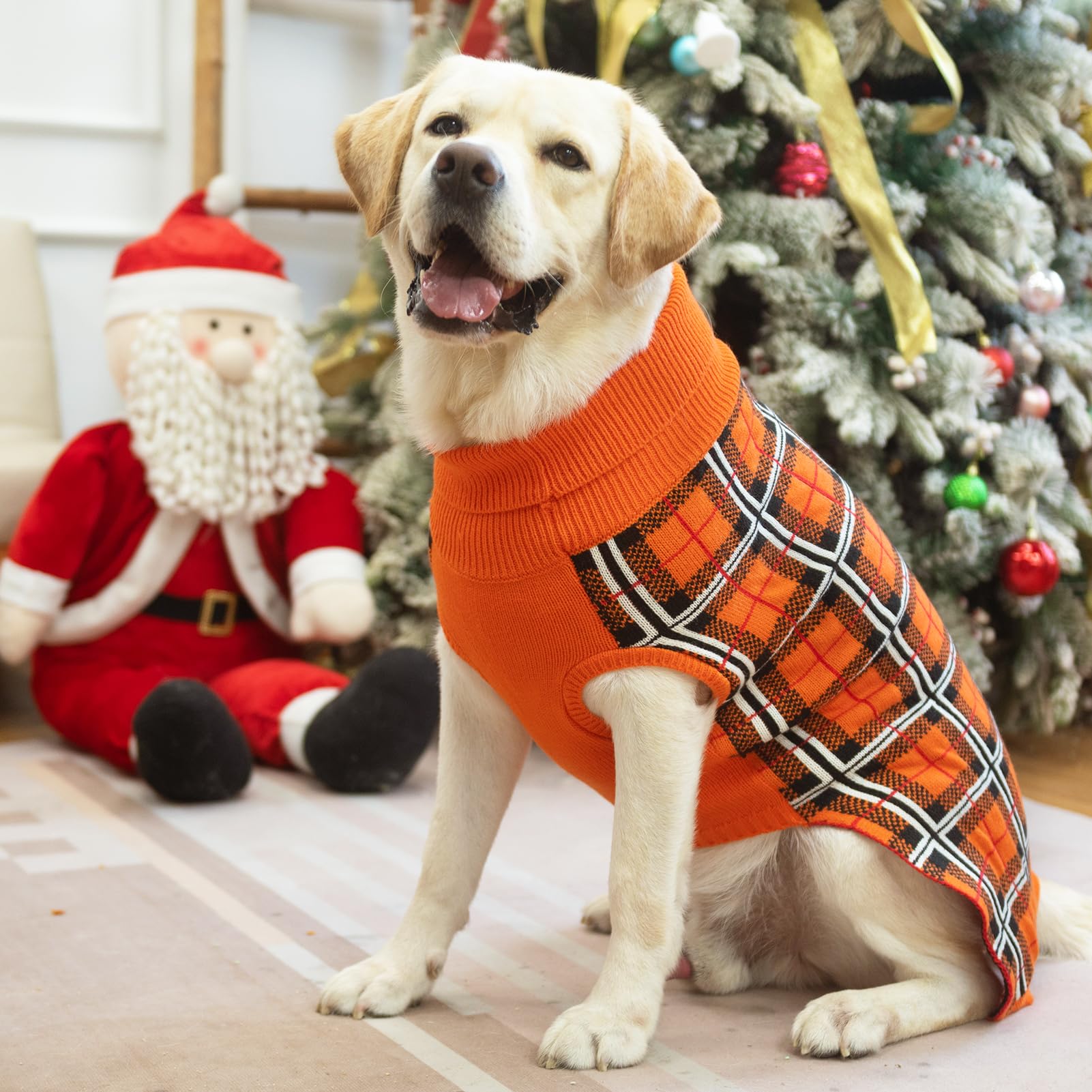 PUPTECK holiday plaid style suitable for events and daily wear.