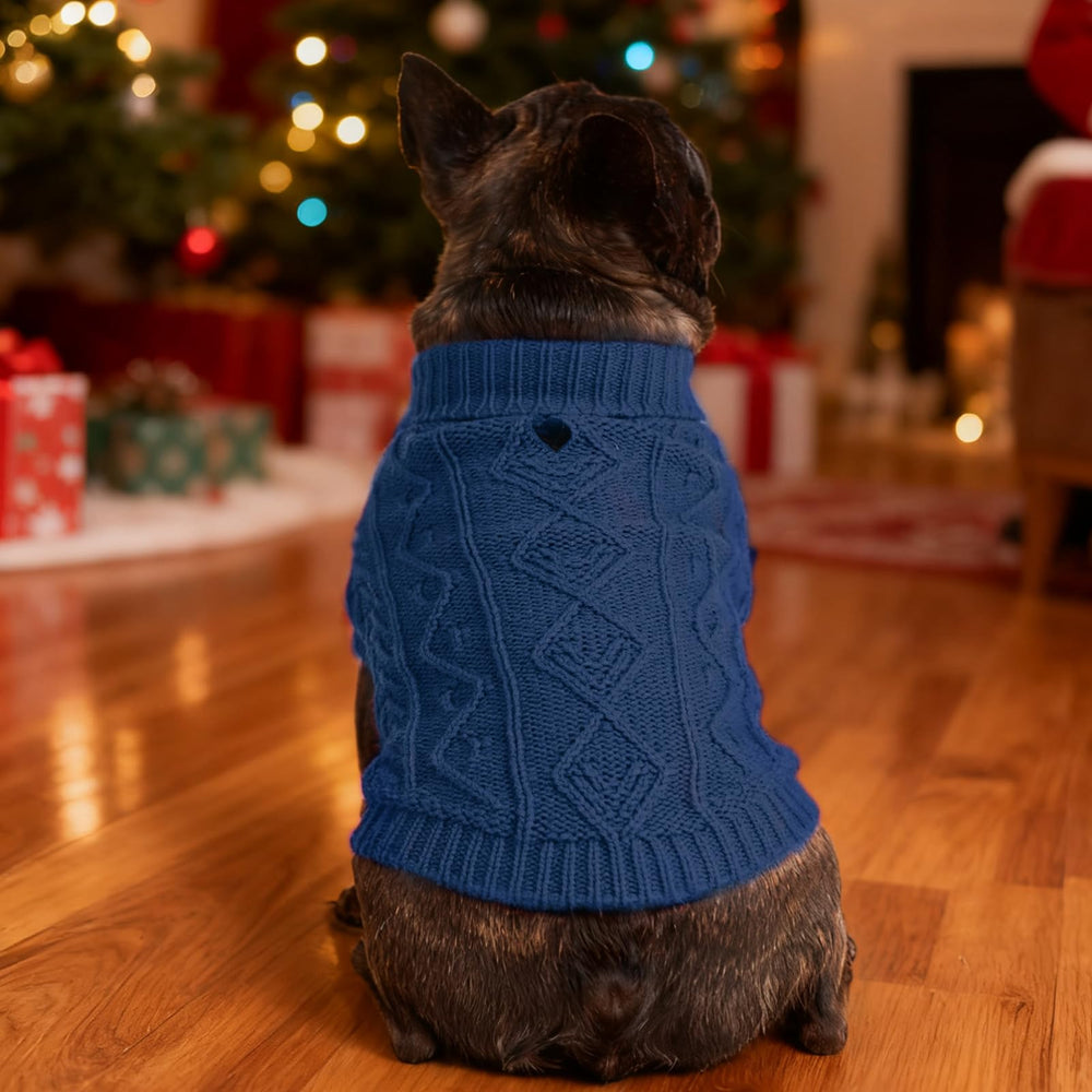 PUPTECK dog sweater back leash hole for easy walking