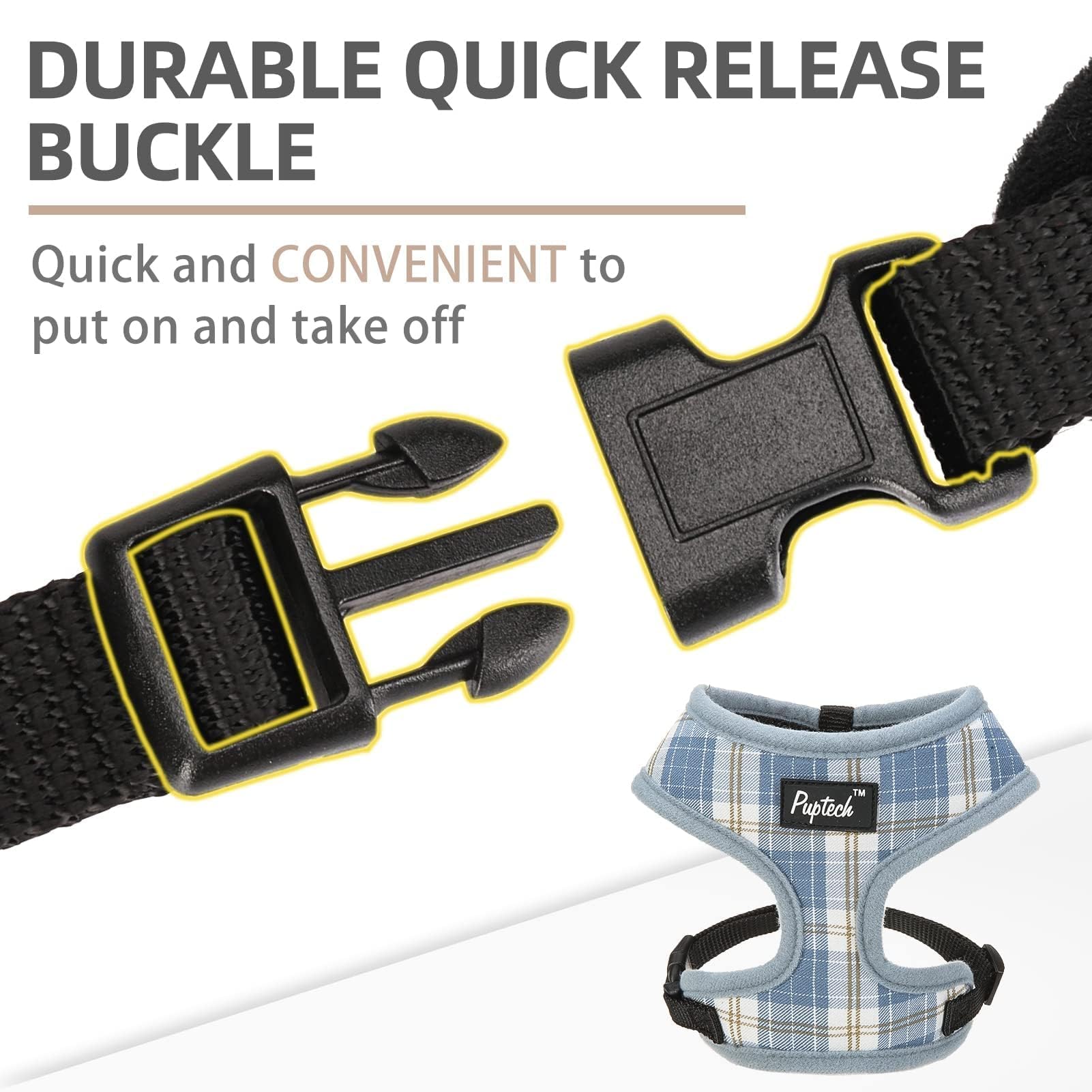 Pupt-eck lightweight air-mesh keeps dogs cool during wear