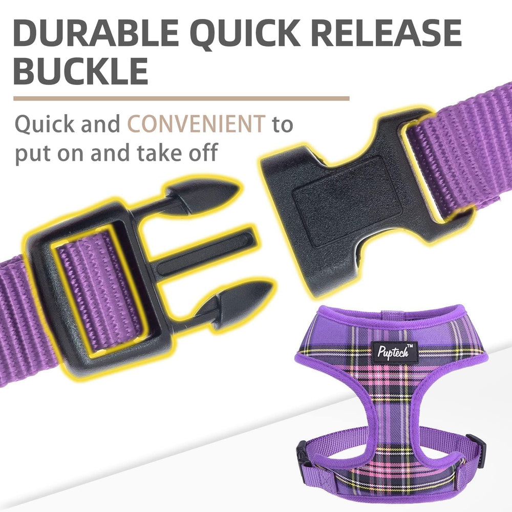 PUPTECK quick-release buckle close-up for easy fitting