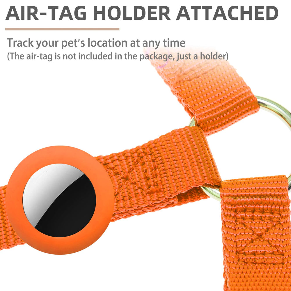 PUPTECK Step-in harness shows easy on/off for quick everyday adventures.