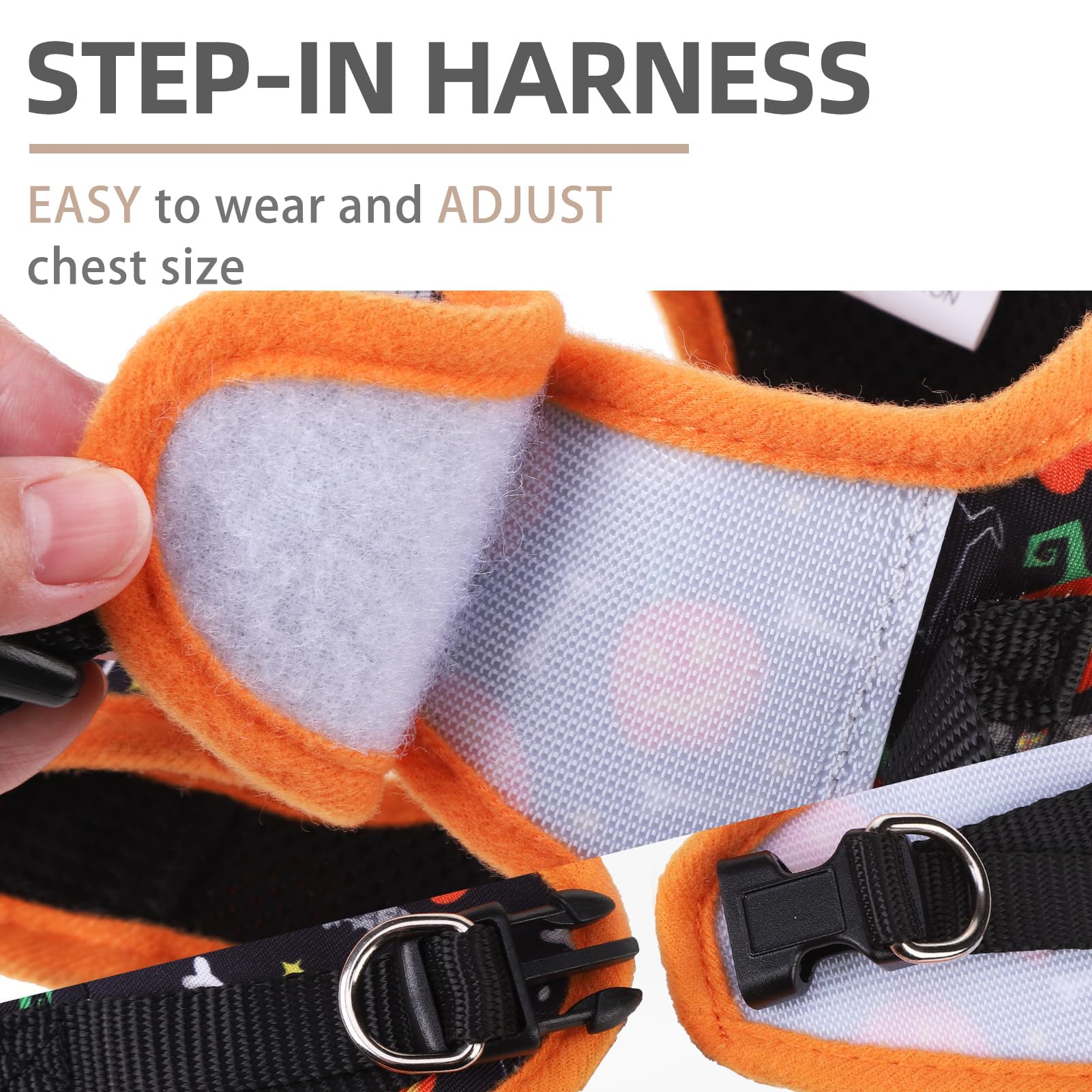 PUPTECK leash with 360-degree hook for secure control and versatile attaches