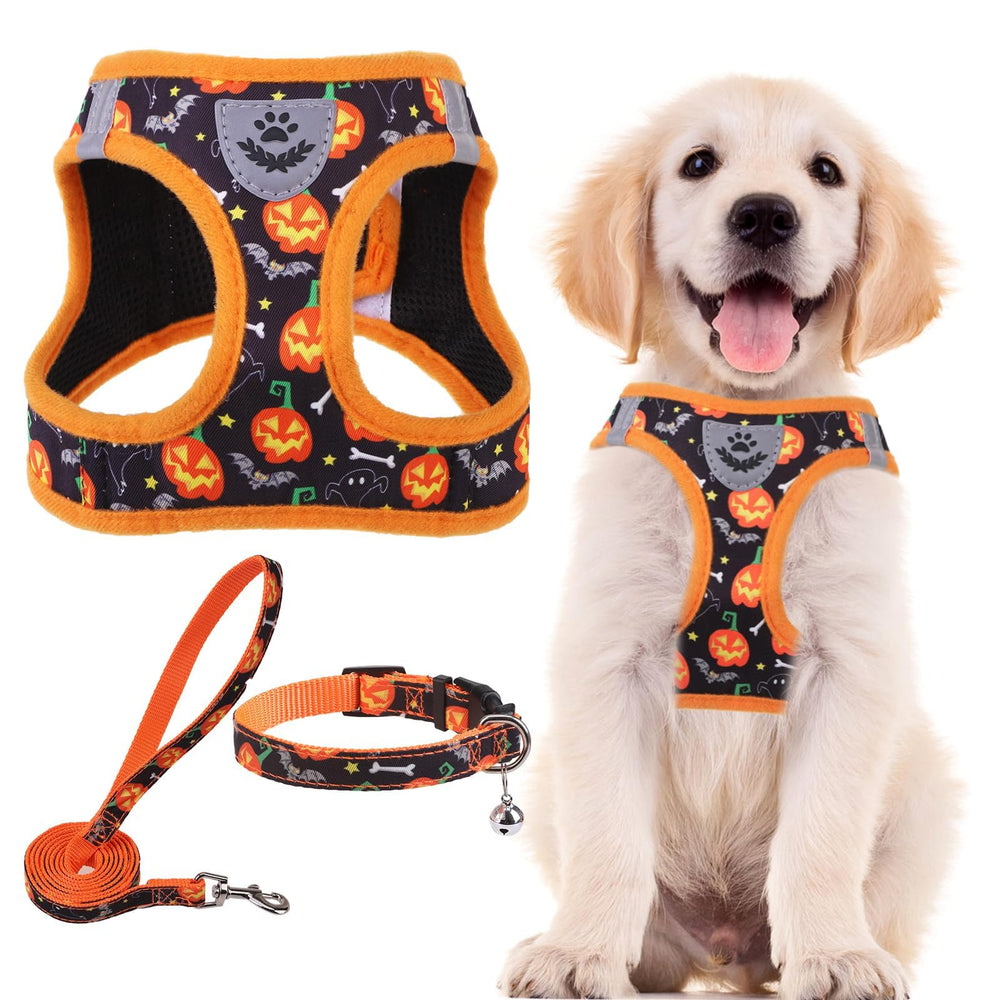 PUPTECK step-in harness closeup for easy on-off during walks