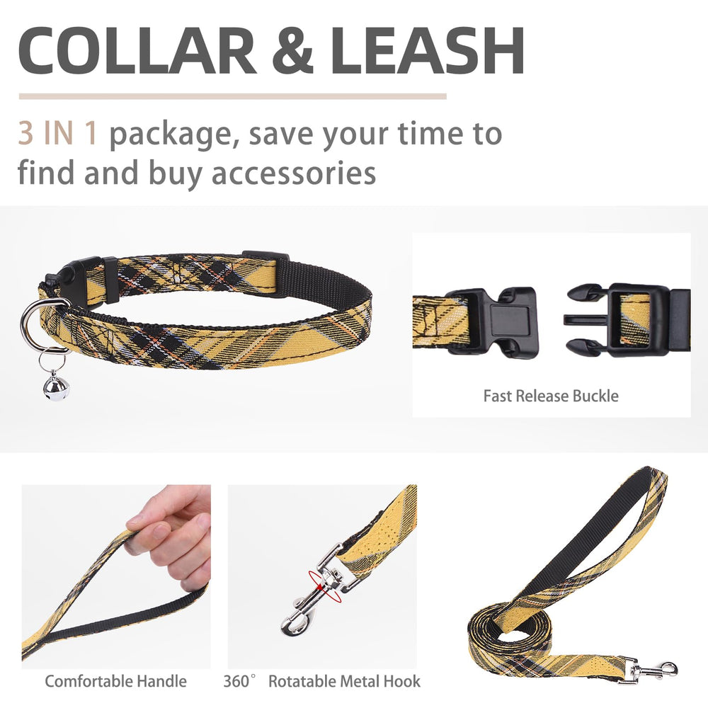 PUPTECK 4.9ft leash with 360-degree rotation for smooth control