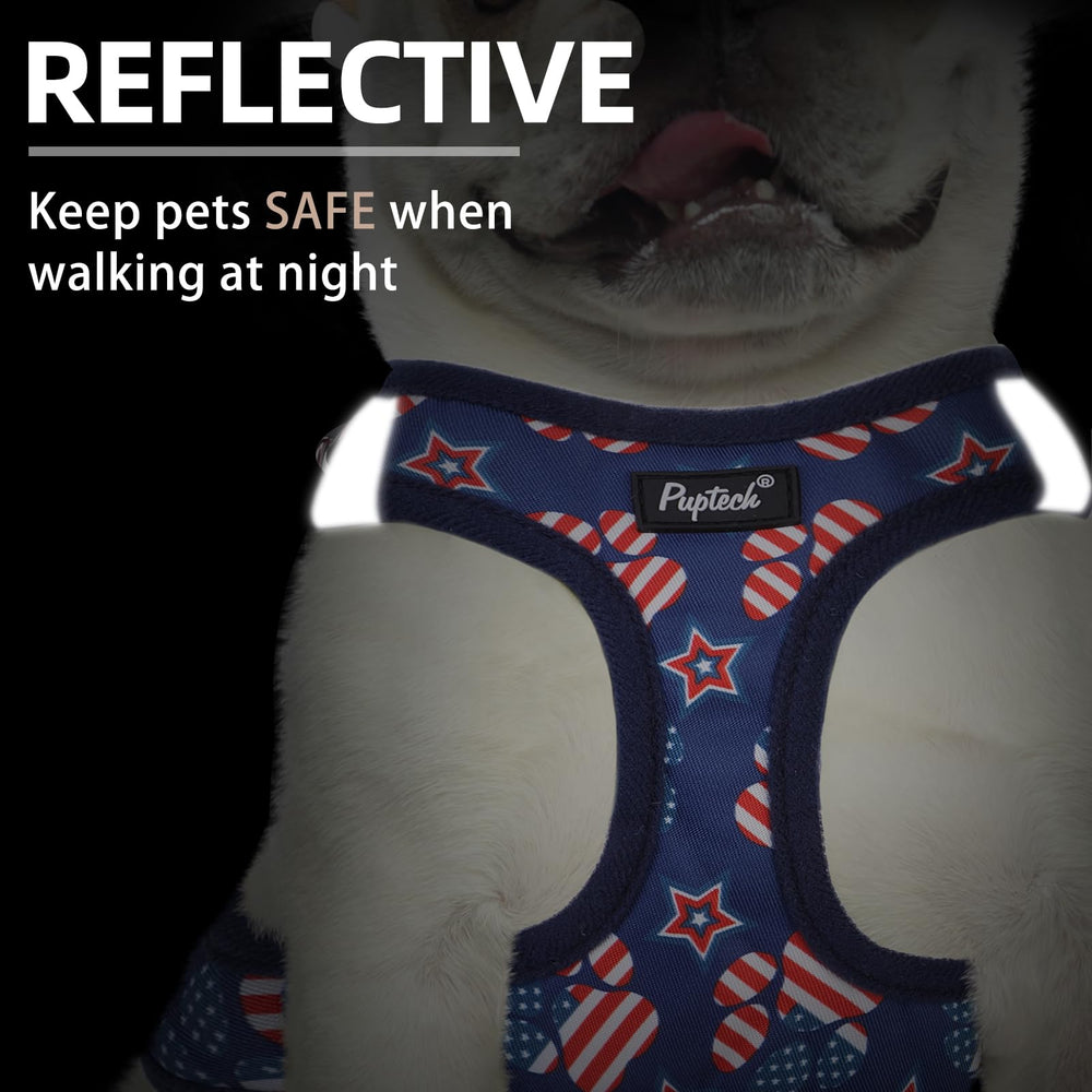 Arnés Puptech reflectivo nocturno para caminatas seguras