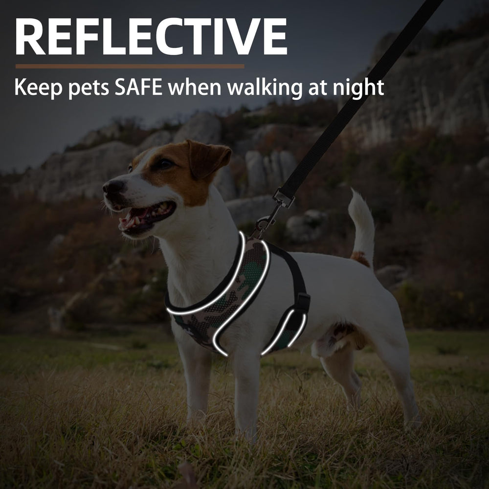 PUPTECK four-season wear harness for year-round comfort and flexibility.