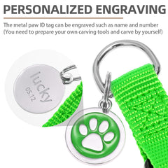 PUPTECK ID Tag DIY feature for personalized dog information.