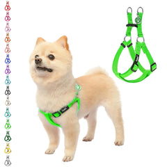 PUPTECK No Pull Dog Harness front view showing easy step-in design for quick walks.
