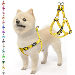 PUPTECK No Pull Harness front view demonstrates secure, comfortable fit.