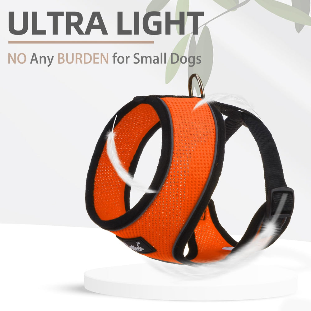 PUPTECK air-mesh design keeps dogs cool during wear.